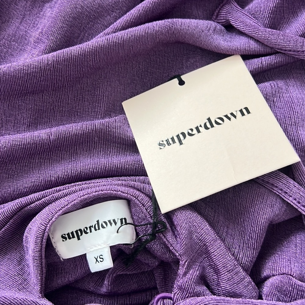 NWT Revolve Superdown Purple Dress - Picture 5 of 8